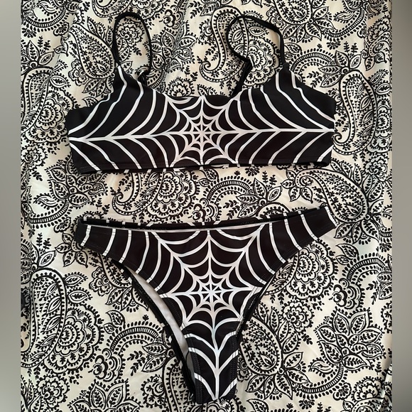 Dolls Kill Swim Spider Bikini Set Poshmark